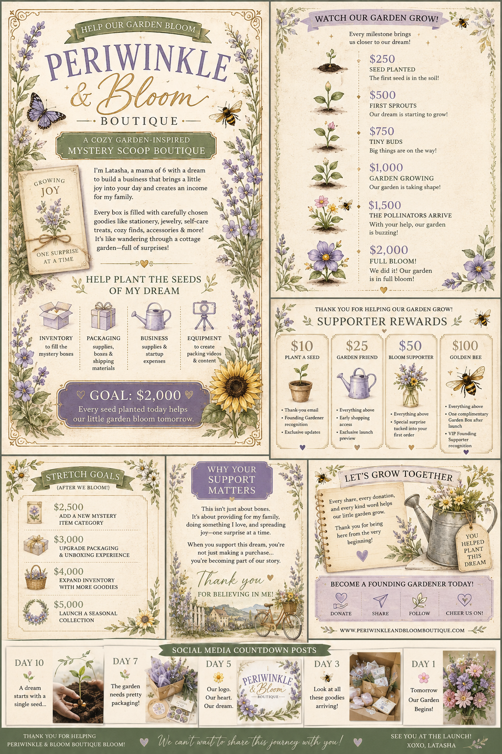 🌻 Help Periwinkle & Bloom Boutique ~Bloom~ 🌻
